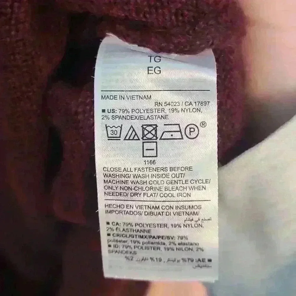 Burgundy Old Navy Sweater